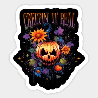 Creepin' It Real Sticker